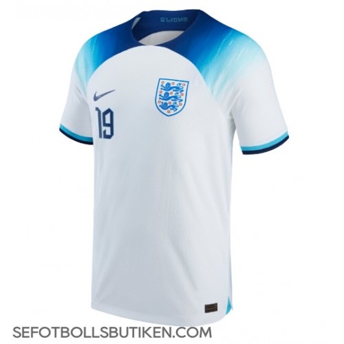England Mason Mount #19 Replika Hemma matchkläder VM 2022 Korta ärmar